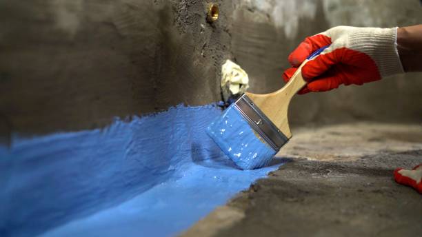 Commercial Waterproofing project at a Pike, NY business property by SJ Waterproofing Pros